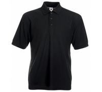 Fruit of The Loom Ss092m Polo Femme (Lot de 1) | Sweat-shirt unisexe à col rond, classique, 80 % coton, 20 % polyester + pochette en tissu MyShirt gratuite