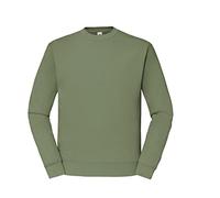 Fruit of the Loom Sweat classique à enfiler, 1 x olive et 1 x bloc d'achat, L