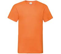 Fruit Of The Loom - T-Shirt 100 % coton - Homme - Orange - M