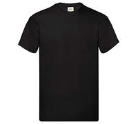 Fruit of the Loom T-Shirt à Manches Courtes Screen Stars Original pour Homme (4XL) (Noir)