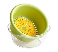 Fruit Rinser Container - Drain Basket Strainer Bowl