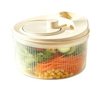 Fruit Spinner Bol de nettoyage manuel avec bec verseur 3,6 l | Essoreuse à fruits multifonction pour maison, cuisine, restaurant, appartement, dortoir, camping, pique-nique