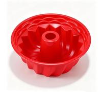 Frutilexia Moule à Kouglof, 23cm Moule à Kougelhopf, Moule A Savarin, Rouge | Moule à Kouglof, Revêtement Antiadhésif, Cuisson Uniforme, Réutilisable, Facile à Nettoyer, pour Gâteaux, Gelée et Pain