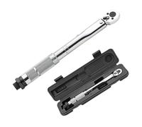 Fruusv 1/4-Inch Drive Click Torque Wrench, Adjustable Torque Wrench, High Precision Torque Wrench, Click Torque Wrench for Bikes, Drive Torque Wrench for Cars, Bike Torque Wrench for Machinery