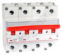 Legrand Interrupteur sectionneur tétrapolaire DX³ 406546 – 4P 100A 6 modules Auxiliarisable