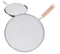 Frying Pan Splatter Screen - Splash - Guard With Hand - Anti-splash Screens | Splatter Screen Guard Pan Frying Grease Splash Cooking Cover | Frying Pan Splatter Screen