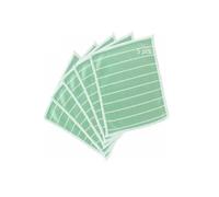 Frypay Lot de 5 Chiffons de en Bambou,Chiffon Microfibres en Bambou 21cm*16cm, nettoie Toutes Les Surfaces sans Trace