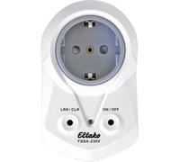 FSSA-230V Eltako sans fil Prise fiche intermédiaire Puissance de coupure (max.) 2000 W Portée max. 30 m