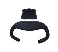 Fsviprx Masque facial pour casque Crystal | Couvre-visage de rechange anti-fuite de lumière, accessoires de casque de jeu, yeux, large