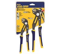 FSZBWL VISE-GRIP GrooveLock Pliers Set, V-Jaw, 2 Piece, 2078709 by Irwin Tools