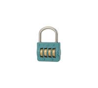 FTH - Cadenas à combinaison, 4 chiffres, 10 000 combinaisons possibles, base de 43mm, bleu turquoise RAL 5018