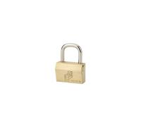FTH - Cadenas FTH NT orps en laiton monobloc et anse en acier cémenté, ouverture latérale par ase de 35mm, 3 clés crantée en laiton