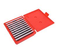 FTVOGUE 10 Paires de Barres Parallèles de Machiniste, Jeu de Parallèles Fins, 1/8 Pouce D'épaisseur, 6 Pouces de Long avec une Précision de 0,0005 pour le Perçage, L'assemblage de