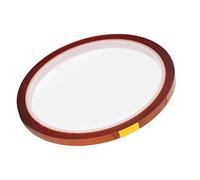 FTVOGUE 10 Rouleaux de Ruban Résistant à la Chaleur par Sublimation, Ruban de Presse à Transfert Haute Température en Polyimide PI de de Long, sans Résidu de Colle, pour T-shirts, (5 mm de largeur)
