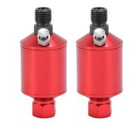 FTVOGUE 2 Pièces Filtre de Pistolet à Peinture à Air en Alliage d'aluminium 1 4 Pouces NPT Compresseur d'air Séparateur 'Eau Filtre Séparateur ' pour Les Utilisateurs 'aérographe de Ligne 'Air