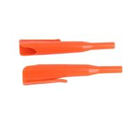 FTVOGUE 2pcs Carpenter Crayon Couverte, Nez Long, Poignée Antidérapante, Couvercle de Protection, Super, Couvercle de Marqueur de Trou Profond, Conception pour les Crayons de Charpentier à Trous