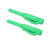 FTVOGUE 2pcs Carpenter Crayon Couverte, Nez Long, Poignée Antidérapante, Couvercle de Protection, Super, Couvercle de Marqueur de Trou Profond, Conception pour les Crayons de Charpentier à Trous