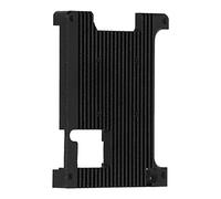 FTVOGUE 4B Boîtier en Alliage d'aluminium Boîtier de Dissipation Thermique Noir avec Kit de Vis Structure Stable Installation Facile pour Les Projets de Bricolage Centre Multimédia et Utilisation