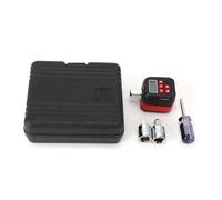 FTVOGUE Adaptateur de ynamométrique Numérique, Matériau en Acier avec écran LCD pour Douilles 3/8 et 1/4", Idéal pour les Réparations Automobiles et Motos (1,5-30 Nm)