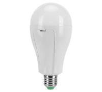 FTVOGUE Ampoule LED Rechargeable, Lampe de Secours, Ampoule de Rechange, Culot E27, 20 W, 6500 K, 90-265 V, 50 000 H, Alimentée par 2 Batteries, Lumière Blanche Pure, Idéale