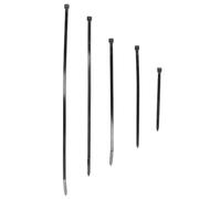 FTVOGUE Attaches de Câble, Ensemble d'Attaches de Câble en Nylon Autobloquantes, 700 Pièces, Résistance de 40 Lb, 5 Longueurs, Noir pour la Gestion de Lignes de Câbles Métalliques, Bureau, Garage,