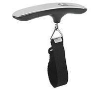FTVOGUE Balance de Poids Numérique Portable, Balance à Bagages Numérique en Acier Inoxydable 50 Kg 110 Lb avec Pile CR2032, de Valise Suspendue à la Main pour les Voyages, la Pêche, le Shopping à la