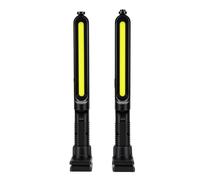 FTVOGUE Barre Lumineuse de Travail à LED 2400 Lm, Lampe Mécanique Pliable et Rechargeable avec Capteur Infrarouge et Batterie 4400 MAh pour Réparation de Voiture, Garage, Urgence