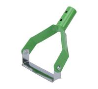 FTVOGUE Binette de Jardin en Acier Carbone, Houe Sarcleuse Miniature pour | Lame en Acier Carbone, Tête Trapézoïdale Creuse, Houe Légère pour Jardin