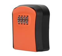 FTVOGUE Boîte de Rangement pour Clés à Combinaison, Boîte de Rangement Murale en ABS avec Combinaison à 4 Chiffres, 10 000 Codes, Conception étanche, Compacte 9,6 X 8 X 4,1 Cm pour les Familles et