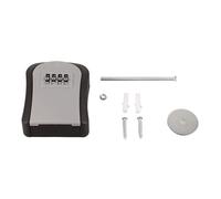 FTVOGUE Boîte de Rangement pour Clés à Combinaison, Boîte de Rangement Murale en ABS avec Combinaison à 4 Chiffres, 10 000 Codes, Conception étanche, Compacte 9,6 X 8 X 4,1 Cm pour les Familles et