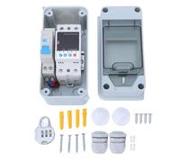 FTVOGUE Boîtier de Compteur électrique Extérieur étanche à L'eau avec Protection contre les Fuites pour Domotique Intelligente, Contrôle WiFi 63A, Matériau PA661P Durable