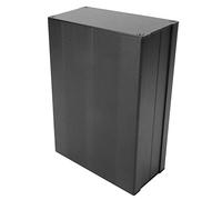 FTVOGUE Boîtier de Projet en Aluminium, Boîte de Refroidissement en Alliage d'Aluminium 55 X 106 X 150 Mm, Boîtier de Dissipation Thermique de Type divisé avec Déflecteurs et Vis pour Circuit