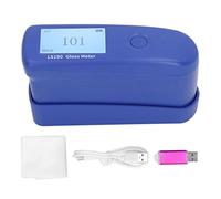 FTVOGUE Brillancemètre Numérique LCD pour Surface de Peinture, Testeur de | Rechargeable, Affichage Anglais/chinois, Mode QC, Résolution 1GU, pour Pierre/métal/plastique