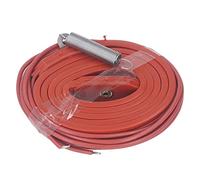 FTVOGUE Câble Chauffant Isolation Double Couche Ruban Chauffant pour Tuyau d'eau 60 W AC220 V 32,3 Pouces pour Dégivrage Chauffage de Tuyau Antigel pour Conduites d'eau Domestiques Compresseur de