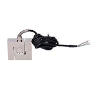 FTVOGUE Capteur de Force de Traction, Cellule de Charge de Type S en Acier allié 40Cr avec Câble, Dérive à Basse Température de Haute Précision pour Système de Mesure et de Contrôle (200 kg)