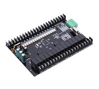 FTVOGUE Carte de Contrôle Logique Programmable PLC, Sortie de Relais 24 V DC, 16 Entrées, 14 Sorties, Prend en Charge la Connexion de Texte et d'écran Tactile pour le Contrôle de l'automatisation