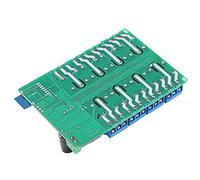 FTVOGUE Carte de Relais de Minuterie, Module de Relais de Commutateur PCB avec Commande Téléphonique, Entrée 8 Canaux DC 5 V 1 A, Délai de 1 à 255 S, Distance à Distance de 6 à 10 M pour Domotique