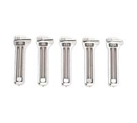 FTVOGUE Clé Multi-outils, clé Multi-outils en Acier allié, Paquet de 5 2,36 X 0,79 Pouces, Ouvre-bouteille à Mâchoire Réglable, étrier d'extraction de Clous pour la Maison, le Camping, les Voyages,