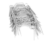 FTVOGUE Clips de Vitrage de Serre en Acier Inoxydable avec Clips à Ressort 50 Pièces 2,6 X 1,2 Pouces pour Feuilles de Polycarbonate et Panneaux de Verre Accessoire de Serre pour la Réparation de