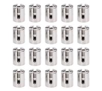 FTVOGUE Colliers de Câble Croisés, Acier Inoxydable T316, 3mm, pour