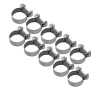 FTVOGUE Colliers serrage mini inox 18-20mm lot 10