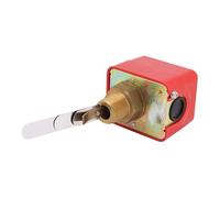 FTVOGUE Commutateur de Contrôle de Débit à Palette Commutateur de Capteur de Débit d'Eau SPDT 15A R3 4 pour Système de Refroidissement et Pompe de Suralimentation 3 Palettes IP54 34F à 212F Eau ou