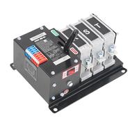 FTVOGUE Commutateur de Transfert Automatique 3P Double Puissance, Commutation Milliseconde AC 400 V, Alimentation de Secours Fiable pour les Applications Commerciales et Domestiques (63A)