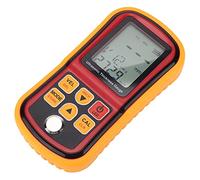 FTVOGUE Compteur d'épaisseur Instrument de Mesure à Ultrasons ABS Plage de 1 à 300 Mm Stockage de Données LCD à 4 Chiffres Réglage de la Vitesse du Son pour les Inspecteurs de Céramique de Verre en