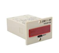 FTVOGUE Compteur électronique 6 Chiffres JDM11-6H, Haute Vitesse AC220V DC24V, avec Mémoire de Coupure 10 Ans, Réinitialisation Manuelle, pour Comptage Industriel (DC36V)