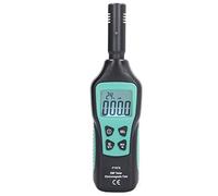 FTVOGUE Compteur EMF, Détecteur de Champ électromagnétique ABS avec Plage de 1 à 1999 V M et 0,01 à 19,99 UT, Testeur de Température avec Alarme pour l'inspection du Bureau à Domicile de