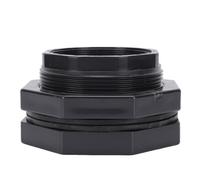 FTVOGUE Connecteur de Réservoir D'eau PVC 3 Pouces, Raccord fileté NPT pour | Conception facile à utiliser, joint EPDM pour l\'étanchéité, conçu pour diverses applications d\'eau, matériau PVC robuste