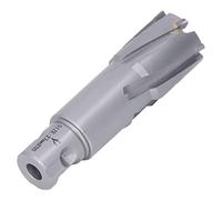 FTVOGUE Coupe-trou en Carbure cémenté de 2 Pouces de Profondeur D'ouverture avec Double Géométrie de Dent Alternée pour Perceuse Magnétique sur Acier Inoxydable, Fonte, Aluminium, Cuivre (27mm)