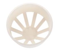 FTVOGUE Couvercle d'extrémité Anti-pluie du Capuchon D'aération du Tuyau | Matériau PVC Résistant aux Acides, S'adapte aux Tuyaux Standard de 110 Mm, Idéal pour les Cheminées de Cuisine, de Salle de