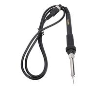 FTVOGUE Crayon à Souder avec Chauffage en Céramique, Poignée en Silicone 60 W, Corps en Aluminium, Veille Automatique, 5 Pointes, Ventouse à Souder pour la Réparation de Circuits